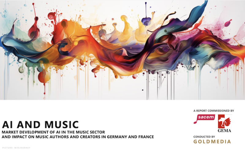 Sacem GEMA AI and Music Report