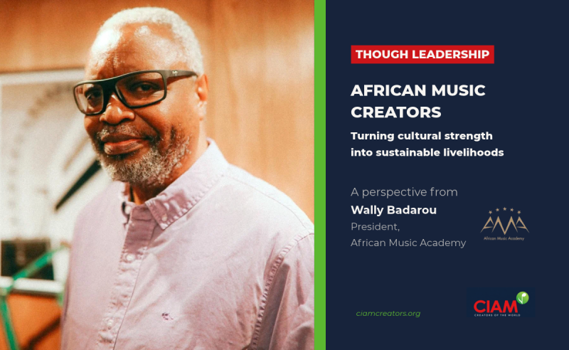 Wally Badarou, President of the African Music Academy (AMA)